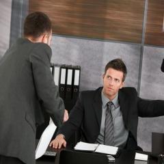 The employer forces you to resign at your own request